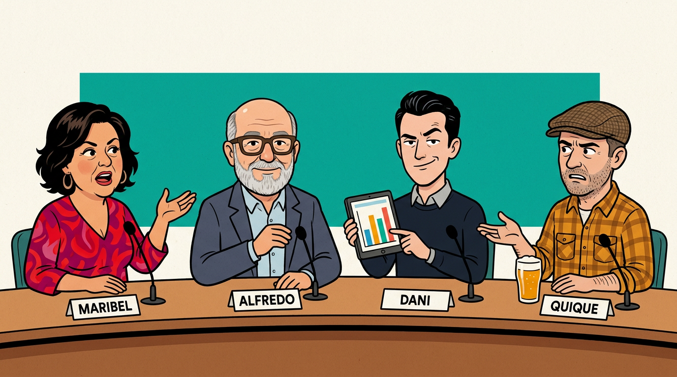 La mesa de TertulIA